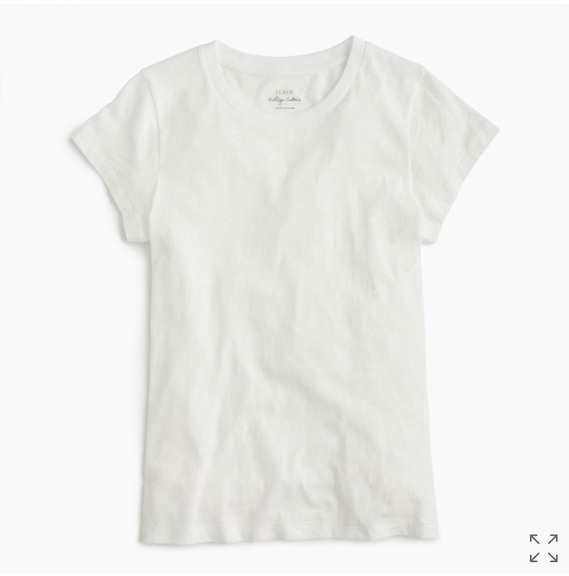 J Crew T-shirt - Signature Five - A Personal Styling Service, Zurich